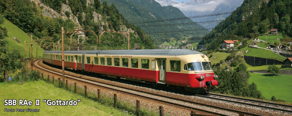 Kato 10-781 SBB Triebzug RAe II Gottardo 6tlg